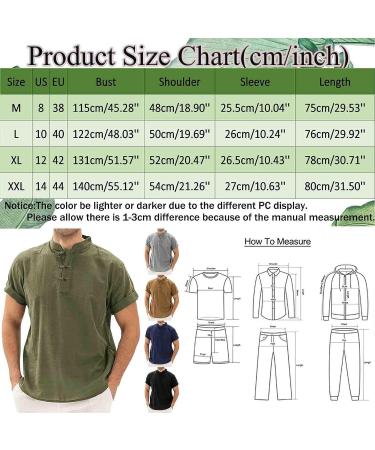 Men's Cotton Linen Short Sleeve Hawaiian Shirt - Green | Relaxed Fit Beach Top - Buy Online on GoSupps.com