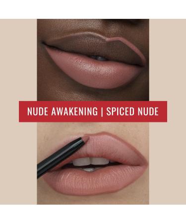 Runway Rogue 90s Vibe Matte Nude Lipstick + Liner Kit - Guest List Lipstick & Spiced Nude Liner for Nude Awakening - Buy Online on GoSupps.com