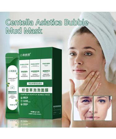  Goowafur Centella Cleansing Foam | Bubble Face Mask - Makeup Remover Mask for Oil Control Deep Cleansing Pore Shrinking Moisturizing Goowafur - Buy Online on GoSupps.com
