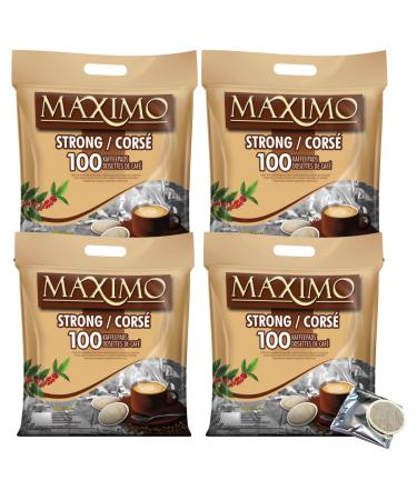 MAXIMO Corsé | 4x100 SENSEO® compatible coffee pods | Individually packaged for better conservation and impeccable hygiene