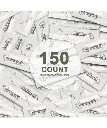 150 Pack Dental Floss Picks Individually Wrapped Floss Single Bag Travel Dental Floss Unflavored Floss Picks Dental Flossers Floss Sticks Tooth Floss Dental Picks Disposable 01 Individually Wrapped Floss