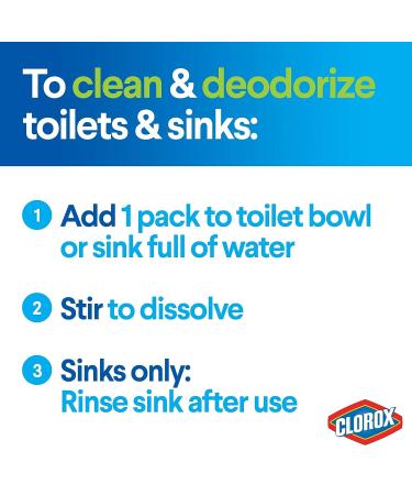 Clorox Control Bleach Packs Regular Laundry Packs 12 Count - Effective Stain Remover (Package May Vary) - Buy Online on GoSupps.com