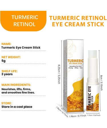  JASUBAI Anti-Aging Eye Cream with Turmeric Retinol Moisturizing Eye Balm for Dark Circles Under Eye Bags Under Eye Bags - 2 Pack - Buy Online on GoSupps.com