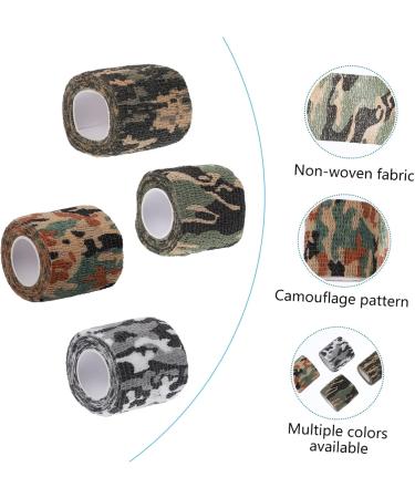 Kisangel 12 Rolls Outdoor Camouflage Invisible Tape - Elastic Waterproof Tape for Agate Slice Pendant Medical and Sports Use - International Shipping Available - Buy Online on GoSupps.com