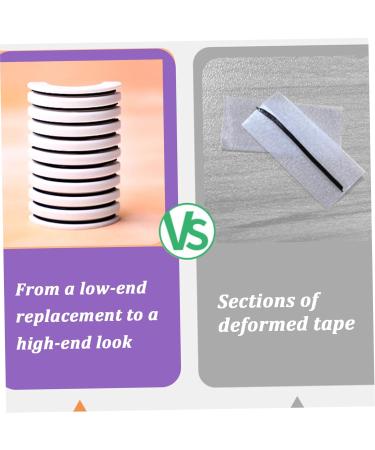 Buy Eyelash Adhesive Strips - 2 Boxes 20 Sheets | Self Adhesive No Glue Reusable Gentle & Non-Irritating for Fake Eyelashes - Easy to Apply & Remove - Buy Online on GoSupps.com