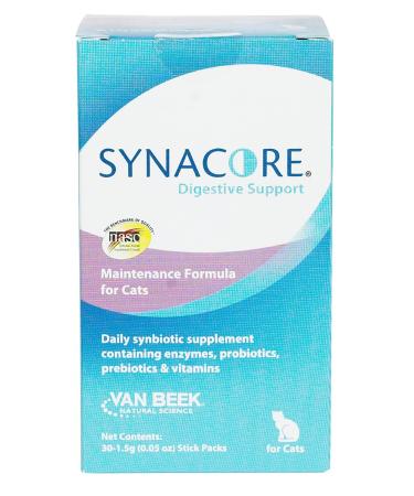 Van Beek Synacore Digestive Support for Cats - 30 pkts