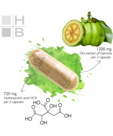 GARCINIA CAMBOGIA extra strength HB | 1200 mg | 720 mg HCA | 60 capsules | Italian product - Buy Online on GoSupps.com