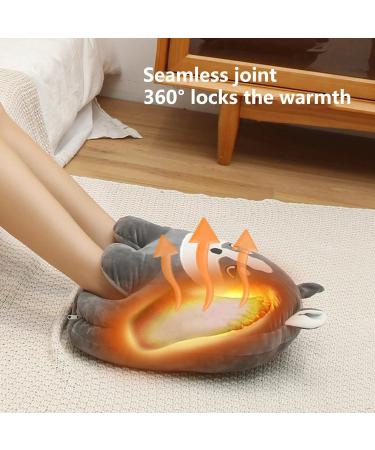 Heat Bottle Foot Warmer - 360 Lock Fast Heating USB Plug & Play - Pink High Tube Heating Shoes for Home - Buy Online on GoSupps.com