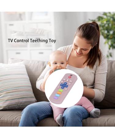 Baby Teething Toy - Wear-Resistant & Odorless Silicone Toddler Teether (Light Purple) - Buy Online on GoSupps.com