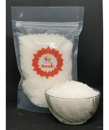 Vastu Salt 400g with Crystal Bowl Suddh Namak- Negative energy Cleanser/Remover Sea Salt Khada Namak Sabut Namak Desi Namak