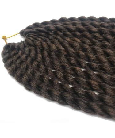 12 Inch Havana Mambo Twist Crochet Braids Ombre Brown Senegalese Twist Braids Hair Extensions Synthetic Twists Braiding Hair (12 Inch 1B/30) 12 Inch #1B/30 - Buy Online on GoSupps.com