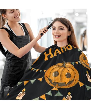 Waterproof Cheetah Barber Cape - Unisex Hair Cutting Bib for Men | Halloween13 Haircut Accessories - Buy Online on GoSupps.com