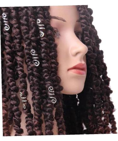 10Pcs Vintage Adjustable Viking Hair Dread Braids Dreadlock Beard Beads Cuffs Clips for Hair Rings Women Men Accessories Useful Processed - Buy Online on GoSupps.com