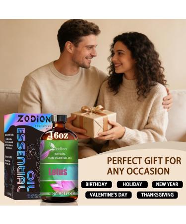 Apple Fresh Essential Oil and Lotus Essential Oil 16 Fl Oz - Apple Fresh & Lotus Oil for Diffuser Aromatherapy Home Fragrance Skin & Hair Care DIY Candle & Soap Making Yoga - Buy Online on GoSupps.com