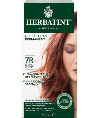 Herbatint 7R Copper Blonde Hair Dye - Natural & Vegan Formula - Buy Online on GoSupps.com