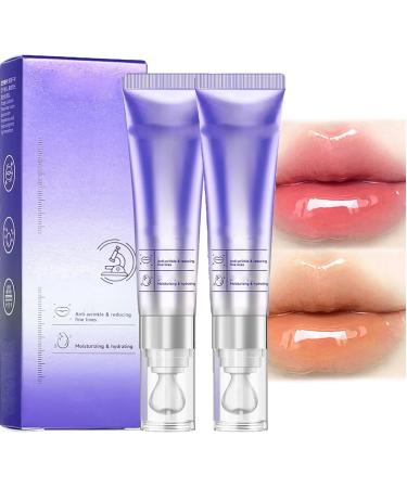 S rum repulpant et anti-rides hydratant pour les l vres s rum repulpant pour les l vres qui change de couleur hydratant et r duit les ridules hydratation longue dur e non collante (01#+02#)