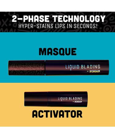 Skingasm Peel Off Lip Stain - Waterproof Smudge Proof Vegan Lipstick - Hot Stuff Vibrant Pink - Buy Online on GoSupps.com