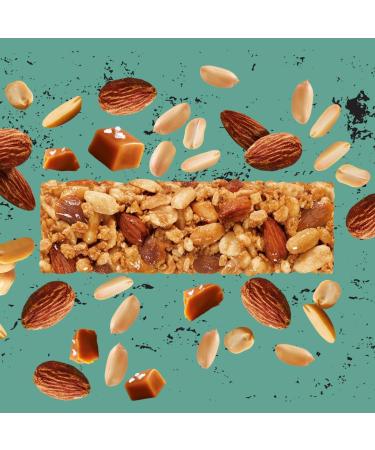 EAT NATURAL - Gluten & Protein Free Bars - Peanuts Almonds Caramel & Sea Salt - 12 bars of 40g - Buy Online on GoSupps.com