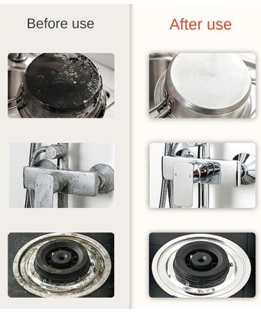 Strong stainless steel cleaner metal cleaner kitchen multifunctional cleaning paste cleaning agent stain remover - Buy Online on GoSupps.com