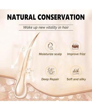 Magical Hair Treatment Mask | Advanced Molecular Conditioner for Frizzy Damaged Hair | 5 Seconds to Soft Smooth Shiny Hair | Professional Keratin Repair - Buy Online on GoSupps.com