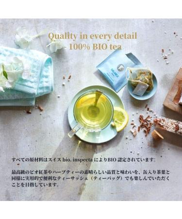 SIROCCO TEA (Switzerland) - CAMOMILE ORANGE BLOSSOMS Organic camomile tea with orange - 20 tea bags/sachets - Buy Online on GoSupps.com