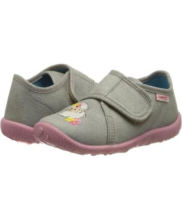 Superfit Girl's Spotty Slipper 1 UK Child Grey White 2030 | Cozy and Stylish Slippers for Kids - Buy Online on GoSupps.com