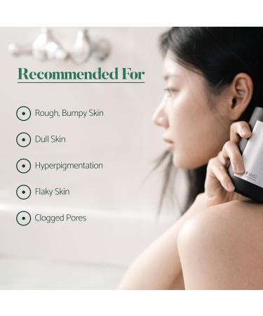 Bamboo Charcoal Exfoliating Body Wash - Radiance & Gentle Skin Cleanser | Hypoallergenic Paraben-Free Sulfate-Free Cruelty-Free - Buy Online on GoSupps.com