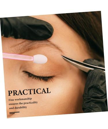 FOYTOKI 100pcs Eye Shadow Stick Eyeshadow Eye Makeup Tools Eyeliner Brush Para Mini Comestic Emulsion Pink 6.20X0.50X0.50CM Pink - Buy Online on GoSupps.com