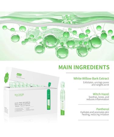 Gentle Botanical Acne Treatment for Face Acid-Free Spot Facial Serum with Niacinamide & Witch Hazel Soothes Redness & Controls Breakouts for Sensitive Oily & Acne-Prone Skin 1.2 ml 30 Ampoules - Buy Online on GoSupps.com
