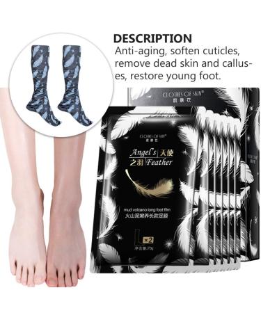 Buy 1 Pair Foot Peeling Mask - Exfoliating Foot Care Socks for Dead Skin Removal - International Shipping Available - Buy Online on GoSupps.com