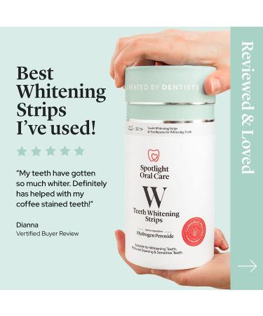 Spotlight Oral Care Teeth Whitening Strips - 29 Piece Set | Gentle & Safe Whitening for Gradual Results - Buy Online on GoSupps.com