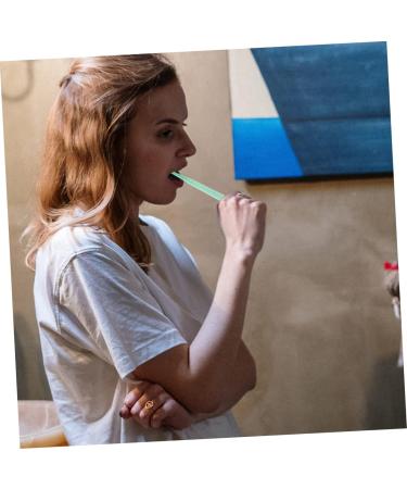 Minkissy Extra Soft Manual Toothbrush Set - Natural Wheat Fiber with Colorful Containers - Ideal Tooth Cleaning Tools for Adults - Perfect Gift - Buy Online on GoSupps.com