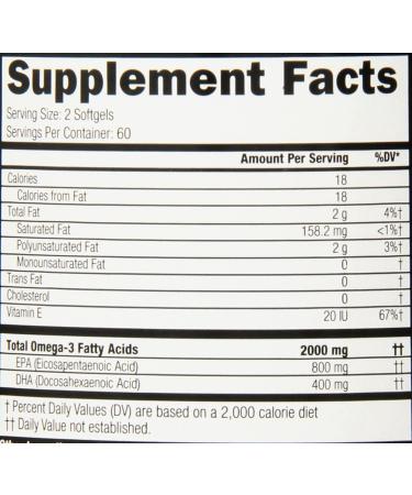 Controlled Labs OxiMega Fish Oil - Citrus Flavor, 120 Softgels | Premium Omega-3 Supplement - Buy Online on GoSupps.com