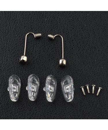 SBTRKT 2pcs Eyeglass Nose Pad Arm - Metal Frameless Optical Frame Nose Bridge Auxiliary Accessory for Enhanced Comfort - Buy Online on GoSupps.com