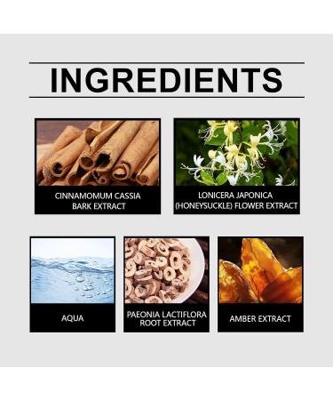 A Long-lasting Fragrance with Cinnamon Peony and Honeysuckle Extracts A Unique Natural Scent with Natural Plant Extracts - Buy Online on GoSupps.com