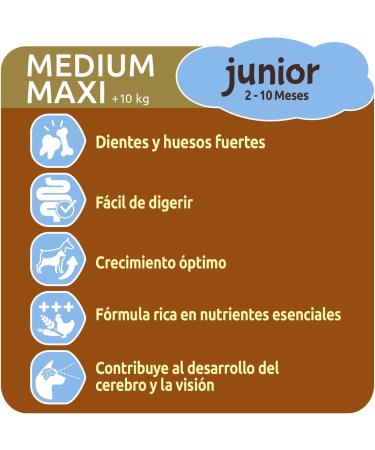 Ultima Junior Chicken Dry Dog Food for Medium and Large Breeds 7500 g - Buy Online on GoSupps.com