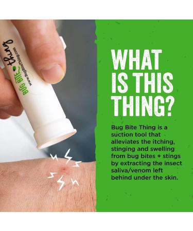 BUG BITE THING Suction Tool - Natural Relief for Bug Bites & Wasp Stings - Lavender Scented | International Shipping - Buy Online on GoSupps.com