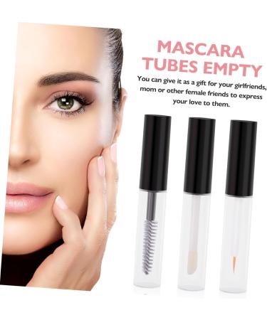 FOMIYES 1 Set Lip Gloss Tubes Plastic Containers Empty Lip Balm Bottle Mascara Tube Liquid Eyeliner Mini - Buy Online on GoSupps.com