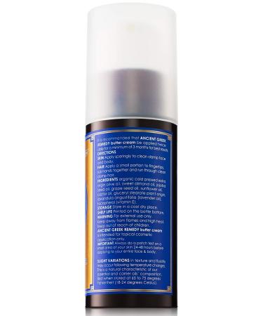 Organic Anti Aging Butter Cream for Dry Skin - Face, Body, Hair, Hands, Nails - Almond, Olive, Jojoba, Vitamin E, Lavender Oil - Day and Night Moisturizer - Buy Online on GoSupps.com