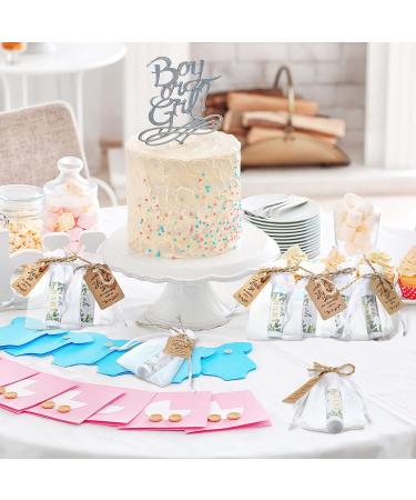 50 Pcs Baby Shower Lip Balm Gift Set with Organza Bags - Floral Theme | Gender Reveal Party Favor for Guest Kids | Baby Shower Souvenirs Bundle - Buy Online on GoSupps.com