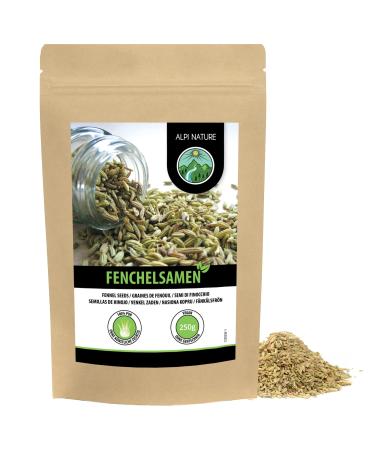 Alpi Investment OOD Fennel seed 250g whole fennel 100 natural fennel seed natural without additives vegan 250 GR