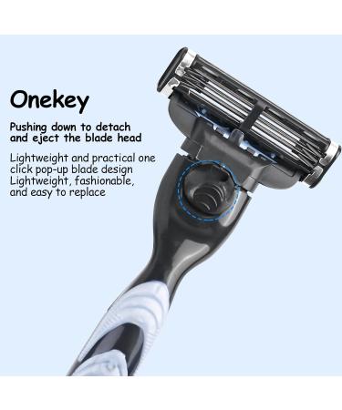 CTDMJ Men's Wet Razor - 16 Replacement Blades 3-Blade Disposable Shaving Razor for Smooth Shaves - Buy Online on GoSupps.com