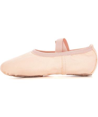 RoseMoli Canvas Ballet Slippers - Pink Dance Shoes for Girls, Toddlers, Kids & Women - Buy Online on GoSupps.com