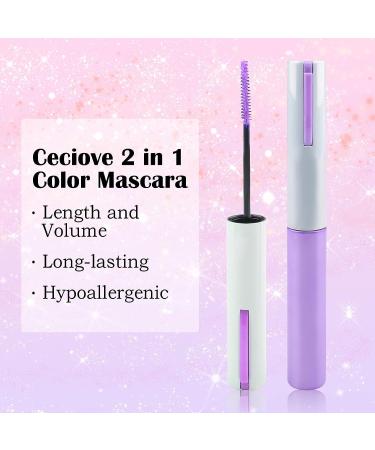 Cevioce 2 in 1 Mascara Set | Lengthening & Volumizing Eye Primer | Long-Lasting & Smudge-Proof | Cruelty-Free - Buy Online on GoSupps.com