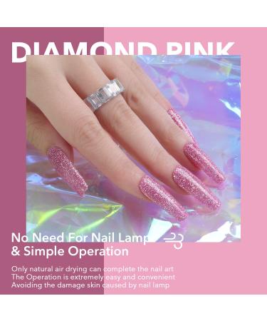 Dipping Powder Nails Set - Aokitec Mode Dip Powder for French Nail Art | 28g Diamond Pink | DIY & Salon Use - Buy Online on GoSupps.com