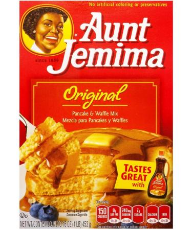 The Quaker Oats Company Aunt Jemima Pancake Mix 453g + Aunt Jemima Pancake Syrup 355ml - Buy Online on GoSupps.com