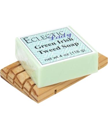Green Irish Tweed Glycerin Soap - Eclectic Lady | 4 oz | International Shipping Available - Buy Online on GoSupps.com