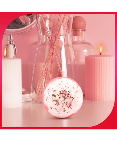 KASTU Bath Bombs 6 Pack Gift Set - Vanilla Menthol Rose Extract - Essential Oils - Moisturizing Fizzy Spa - Relaxation & Stress Relief - Bubble Bath Bomb for Men & Women - Buy Online on GoSupps.com