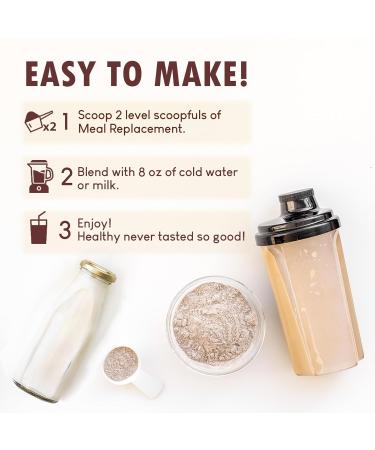 HARMONIFY Meal Replacement Shake for Women with Vanilla Flavor, Keto Fr endly, Kosher Certfied Protein Powder, Pre & Probiotics for Easy Digestion, No Sucralose Included, 16,9 Oz - Buy Online on GoSupps.com