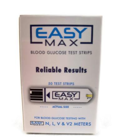 EasyMax N Blood Glucose Test Strips  50ct.